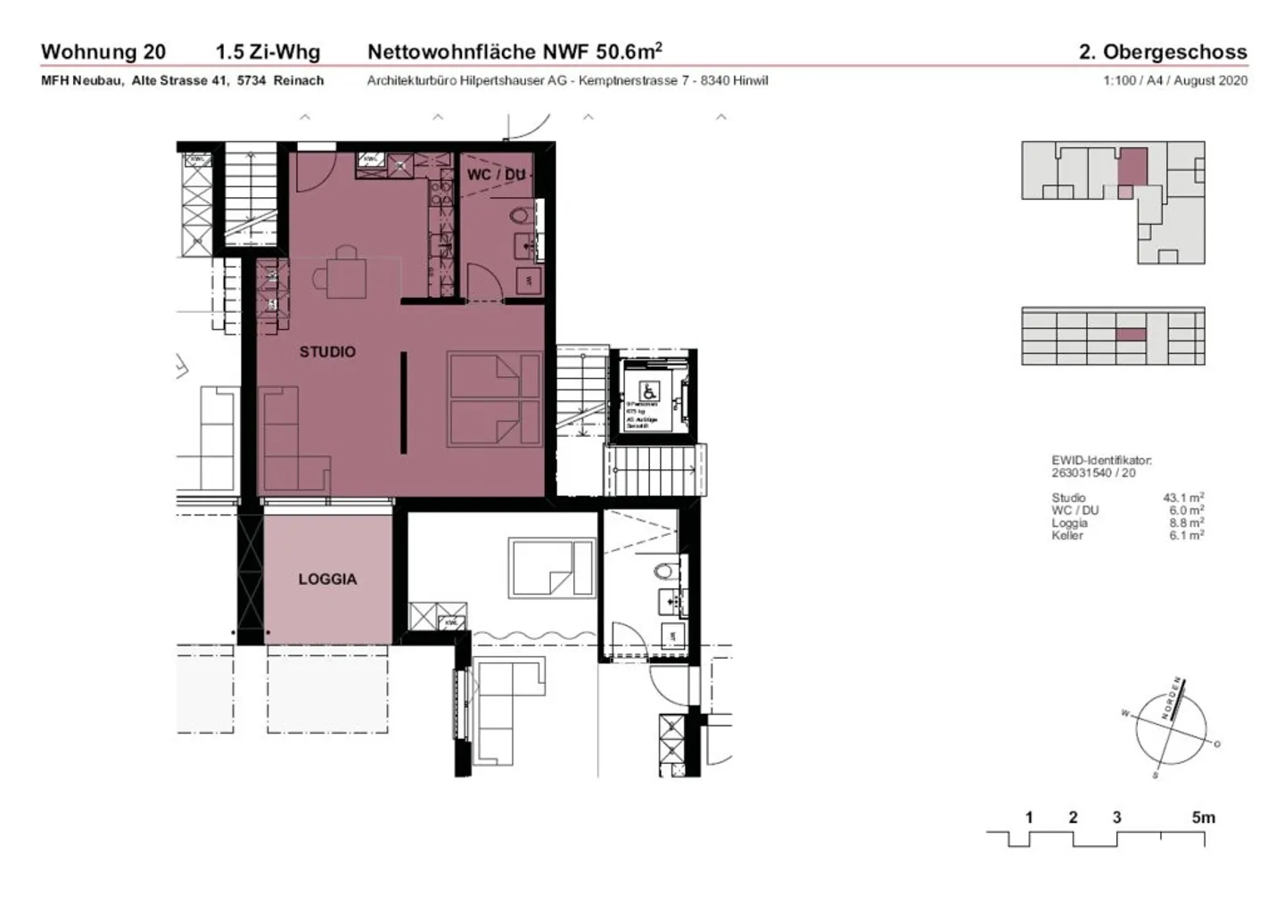 Appartement à louer - Photo 6 sur 7
