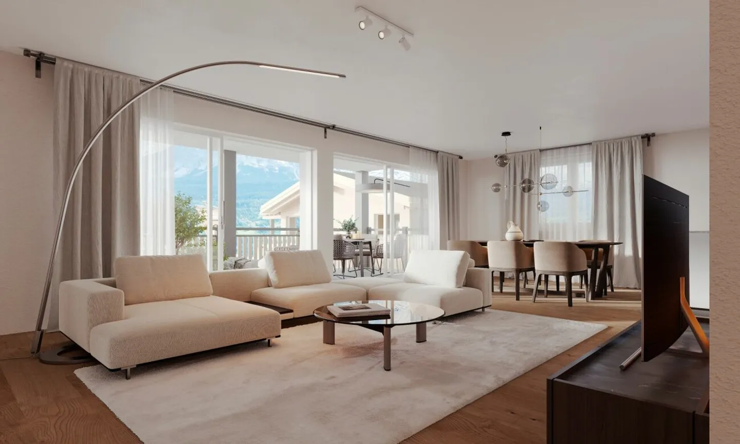 Appartamento nuovo di 4,5 stanze nella regione turistica di Lenzerheide - Foto 3 di 12