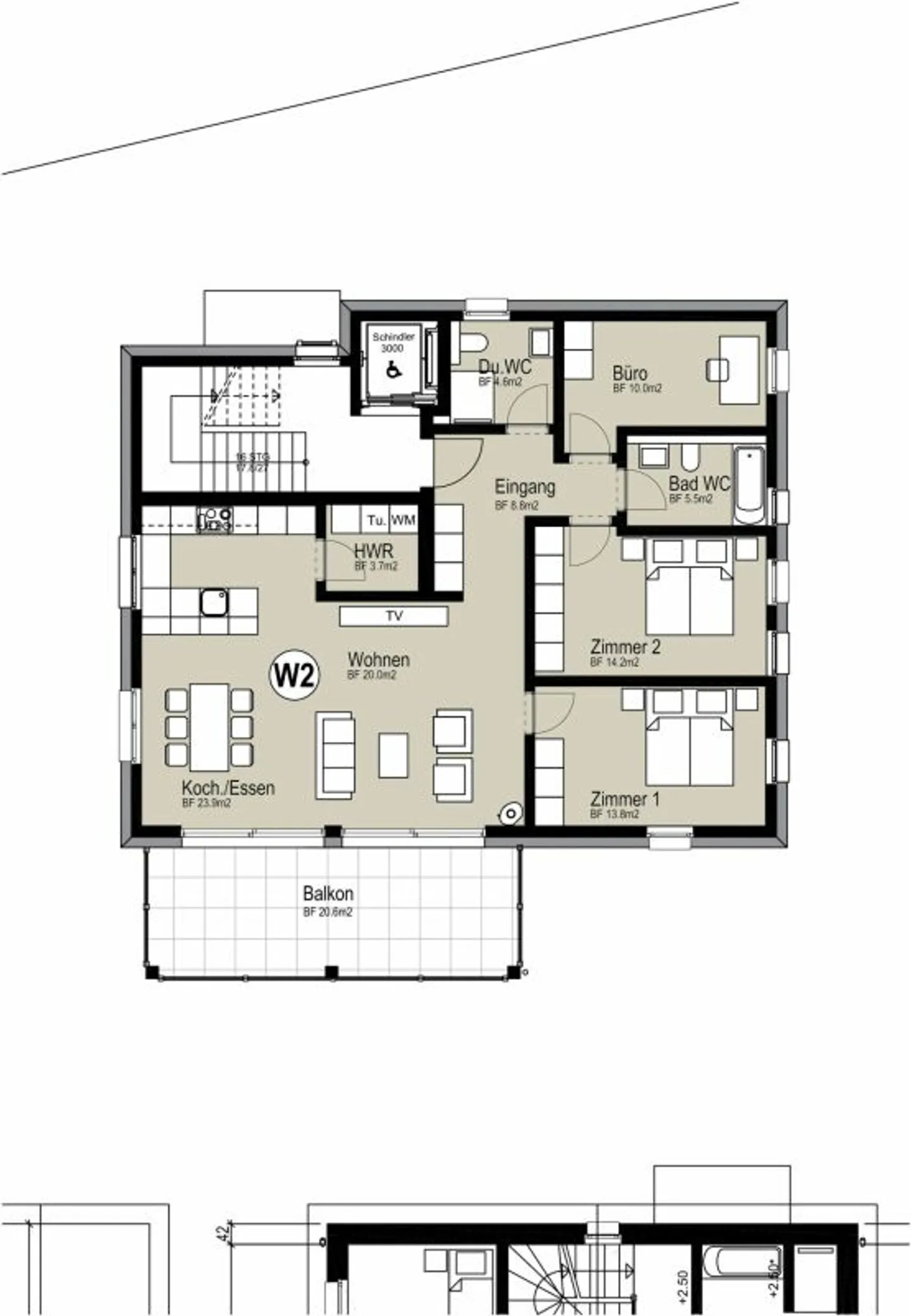 Appartamento nuovo di 4,5 stanze nella regione turistica di Lenzerheide - Foto 9 di 12