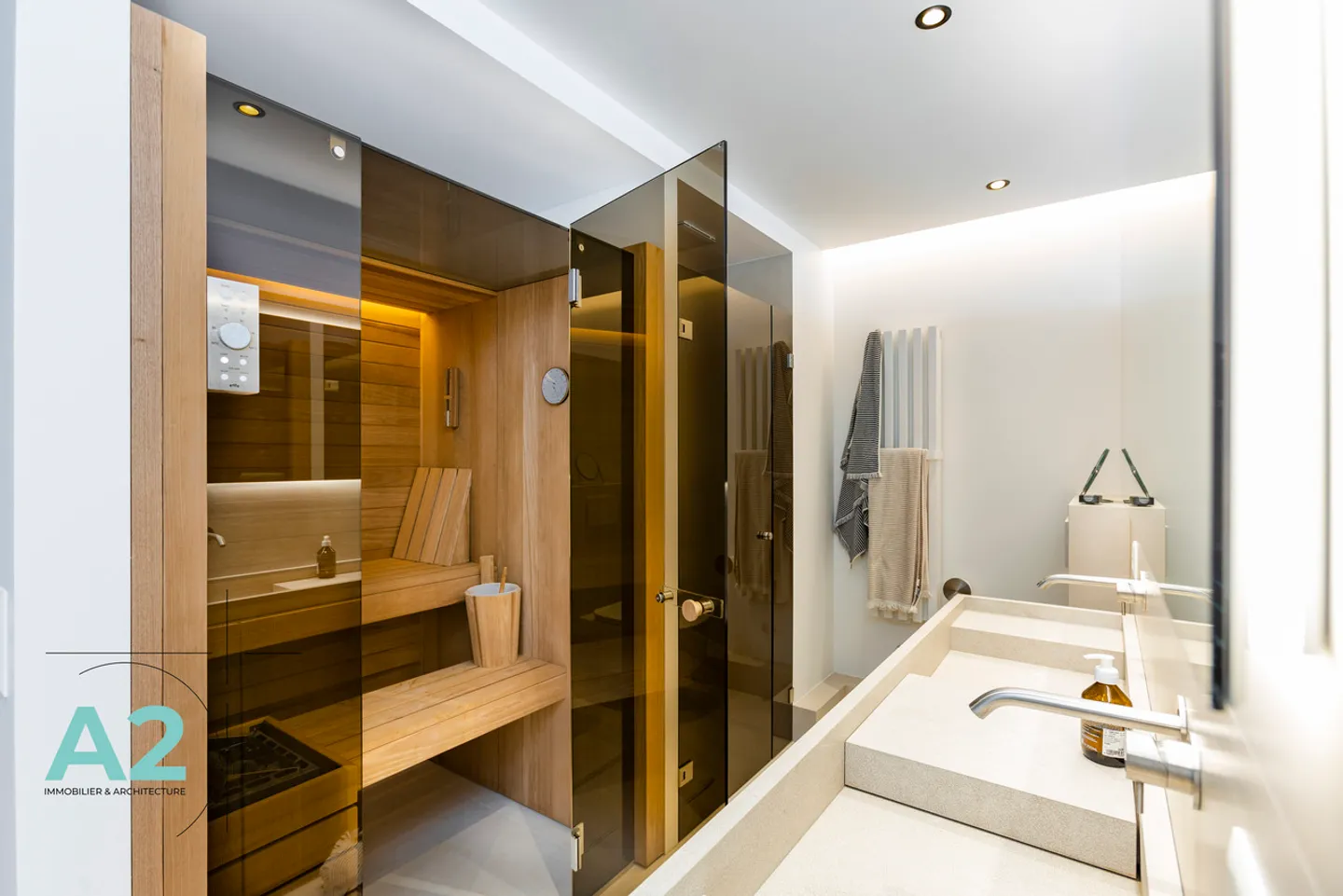 Außergewöhnliche Wohnung im Zentrum von Crans-Montana, Panoramablick - Foto 7 von 20