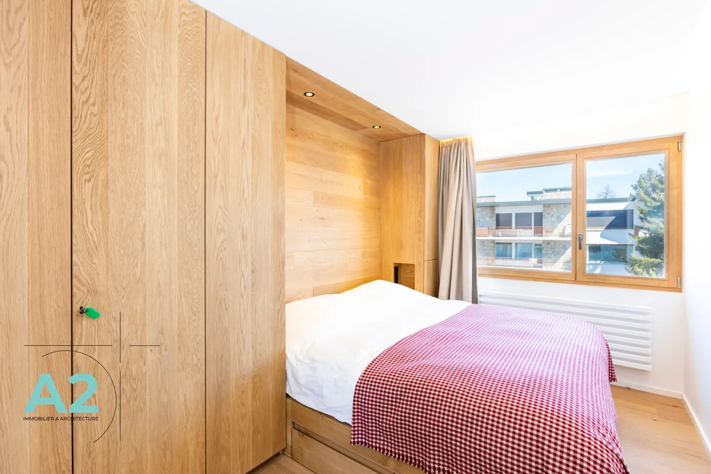 Außergewöhnliche Wohnung im Zentrum von Crans-Montana, Panoramablick - Foto 18 von 20