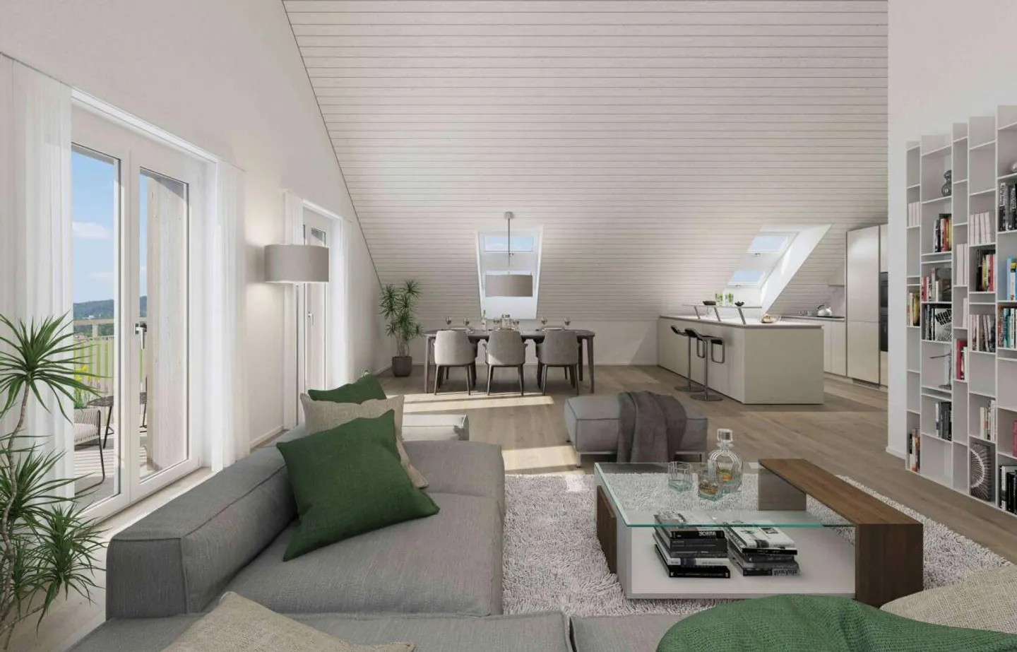 Exklusive Dachwohnung in Küsnacht - Foto 6 von 11