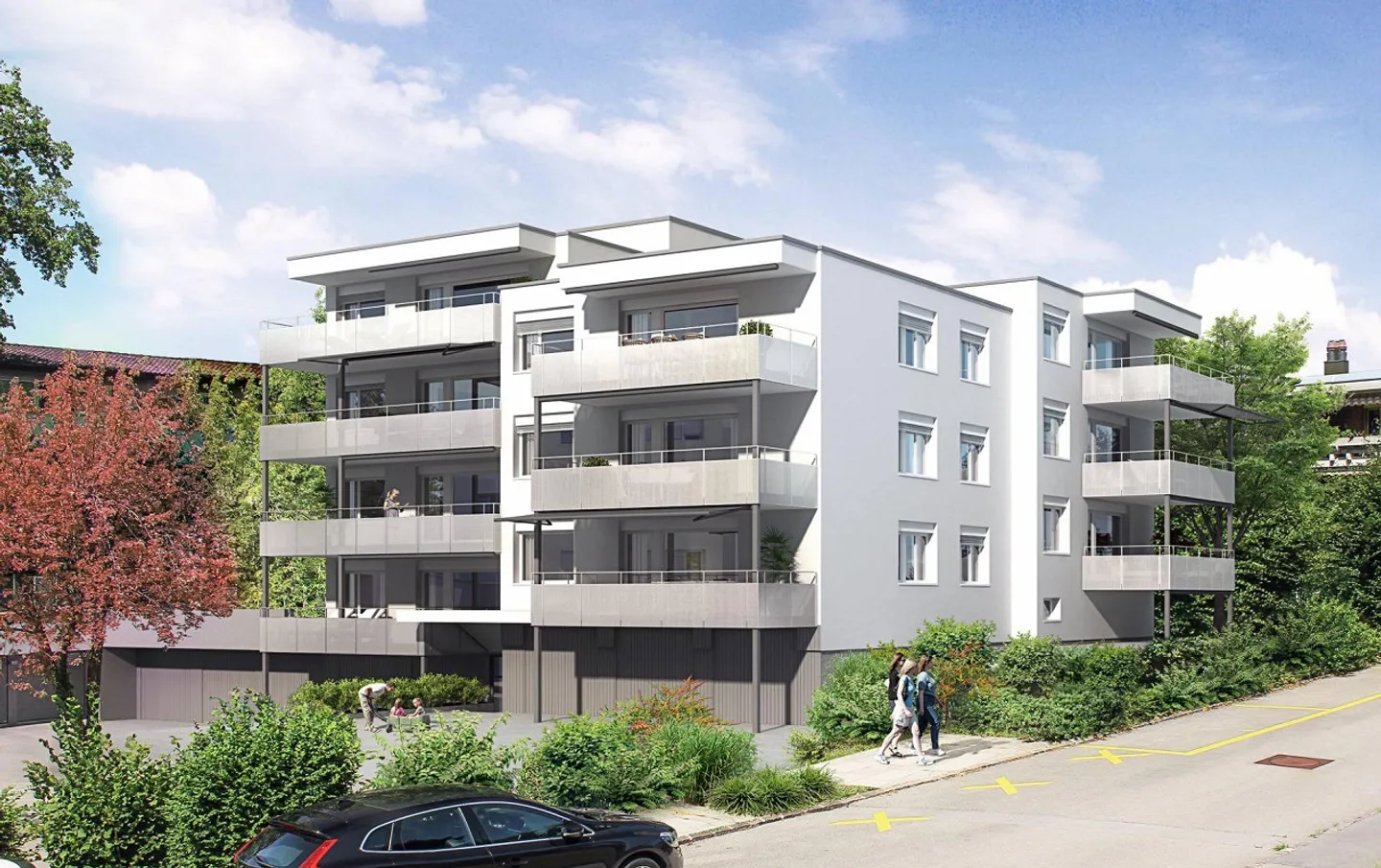 Bright 3.5-room apartment with balcony in the quiet Lerchenbühlhöhe district - Photo 1 of 11