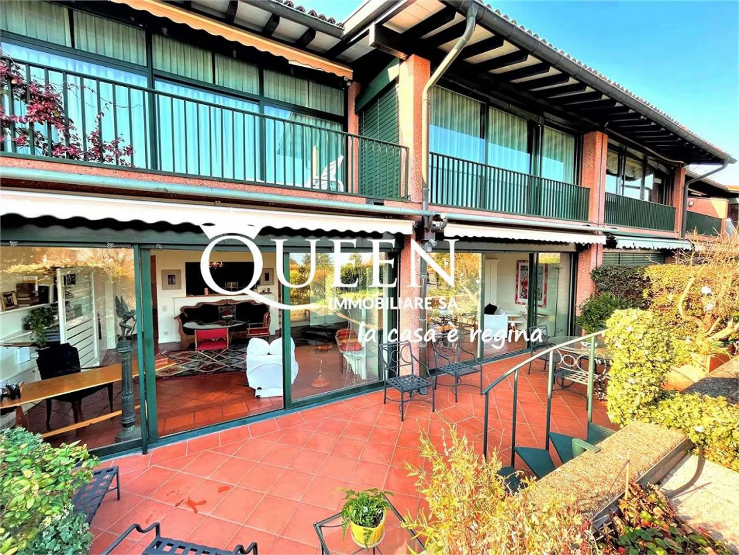 Gentilino: appartamento 3.5 locali, 150 mq, ristrutturato, piscina, im - Foto 6 di 13