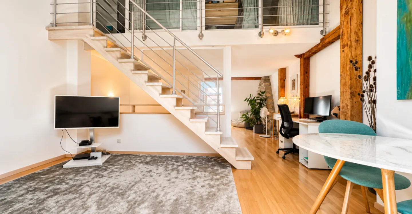 Charmante Wohnung, die Charakter und Eleganz vereint - Foto 1 von 12