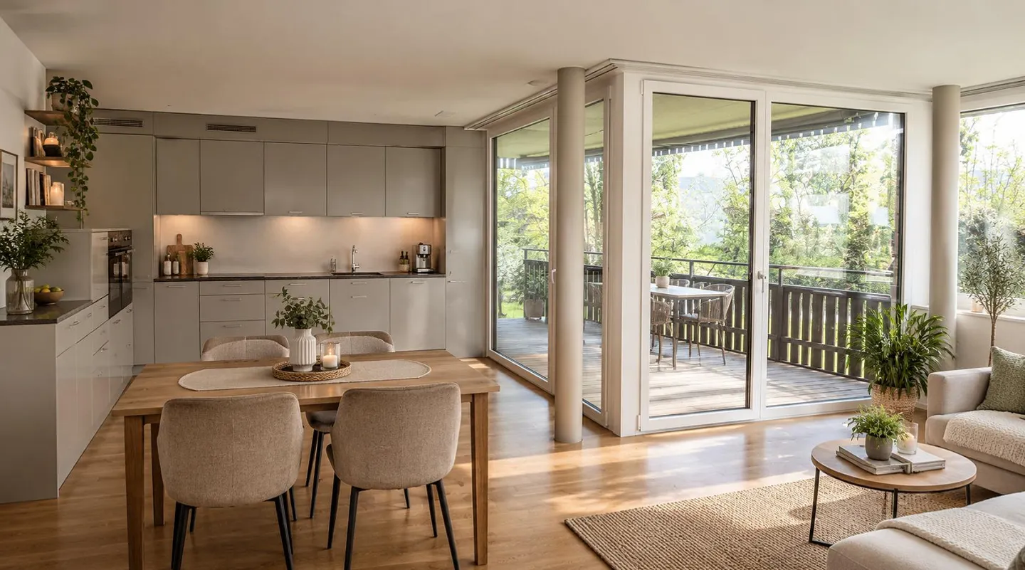 Grosszügige 4.5-Zimmer-Wohnung in Aarburg - Foto 2 von 6
