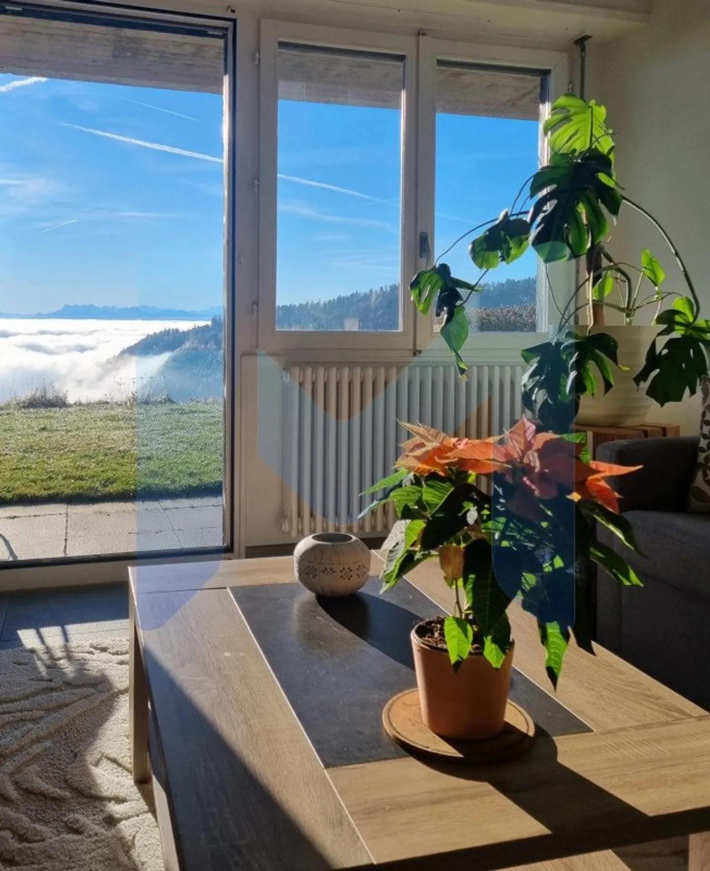 5 Zimmer, 148 m², Erdgeschoss mit Blick auf die Alpen - Foto 4 von 13