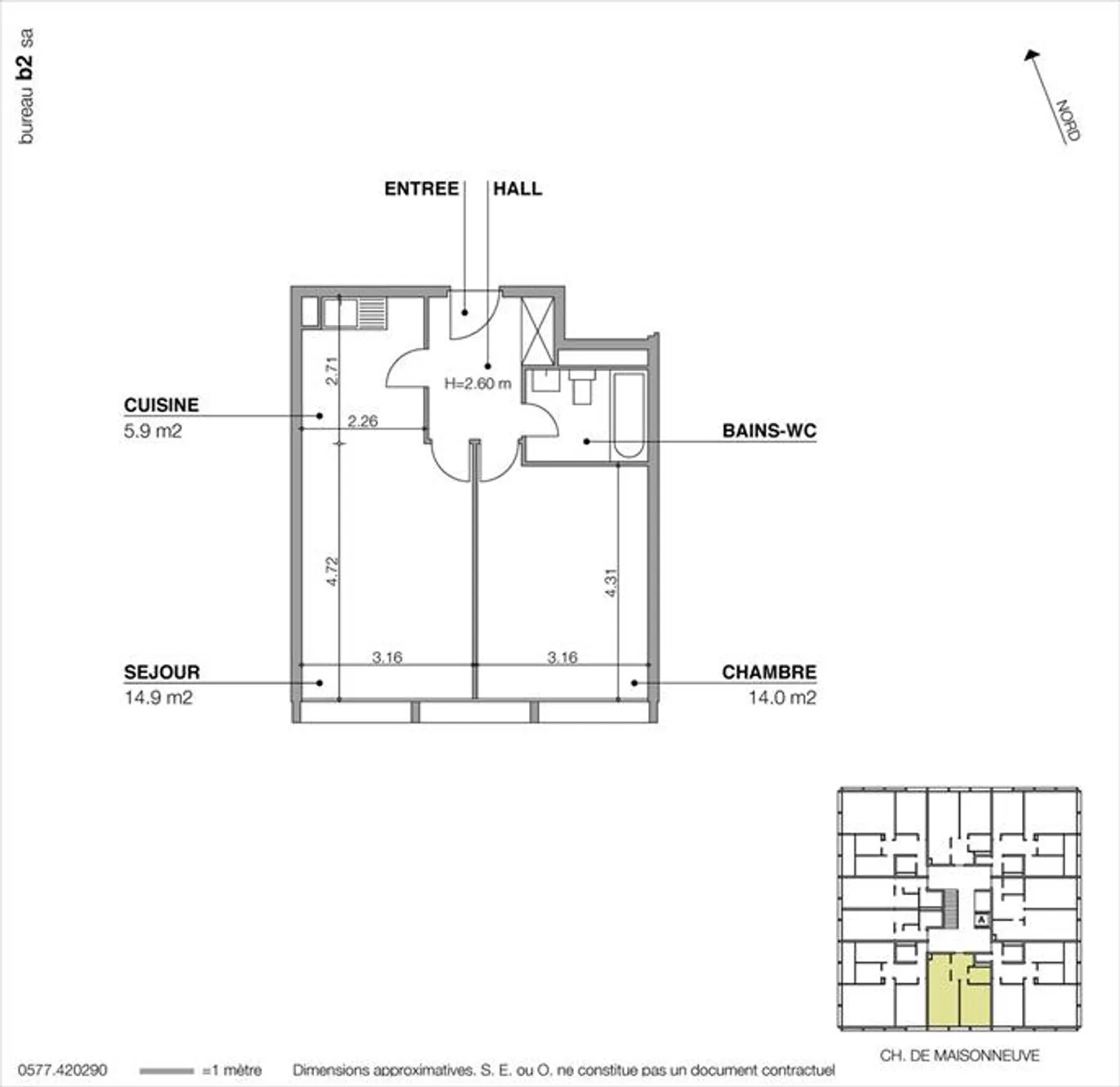 Appartement Charmant à Châtelaine - Photo 6 sur 6