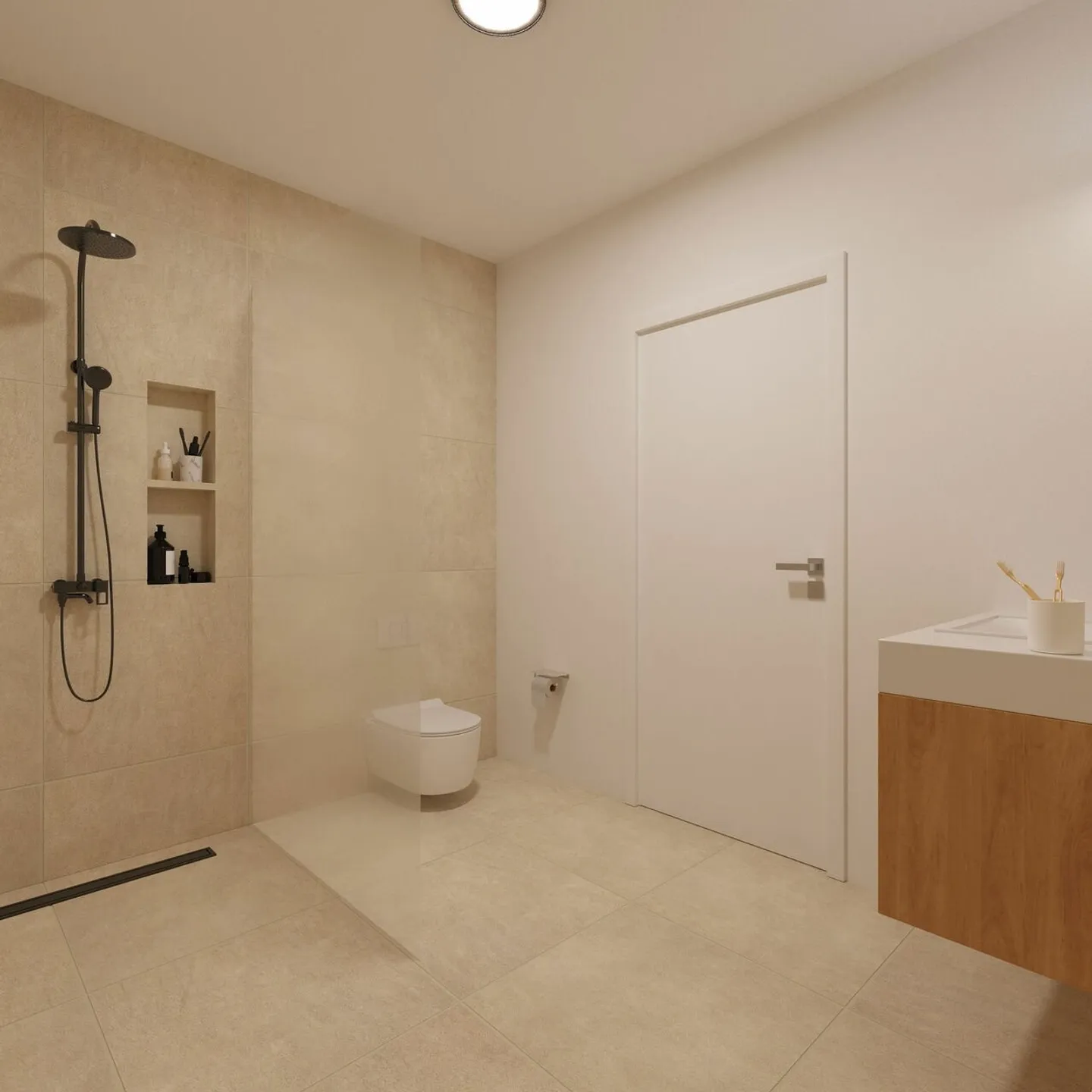 Attique de 3,5 pces neuf avec grand balcon ! - Photo 6 sur 6