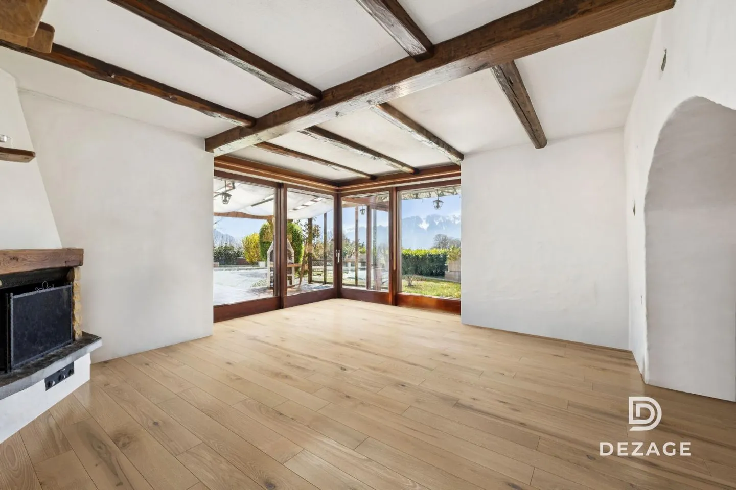 9 Minutes de Vevey : Propriété rare avec vue panoramique, jardin clos et piscine - Photo 12 sur 13