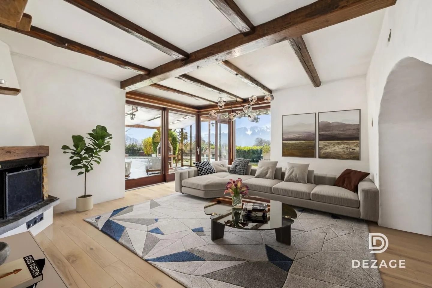 9 Minutes de Vevey : Propriété rare avec vue panoramique, jardin clos et piscine - Photo 13 sur 13