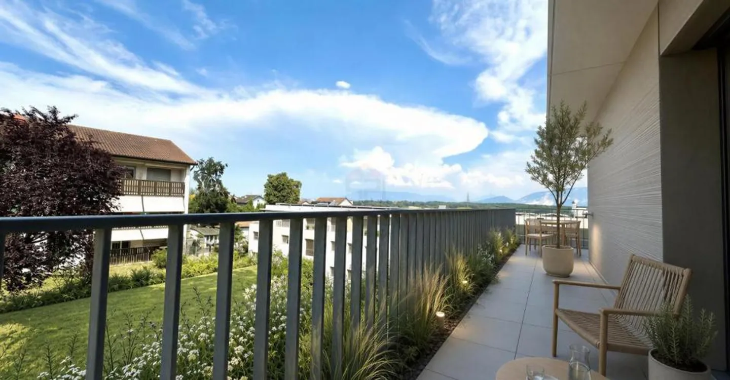CASATAX - Magnificent 3-room penthouse with peripheral terrace - Photo 6 of 7