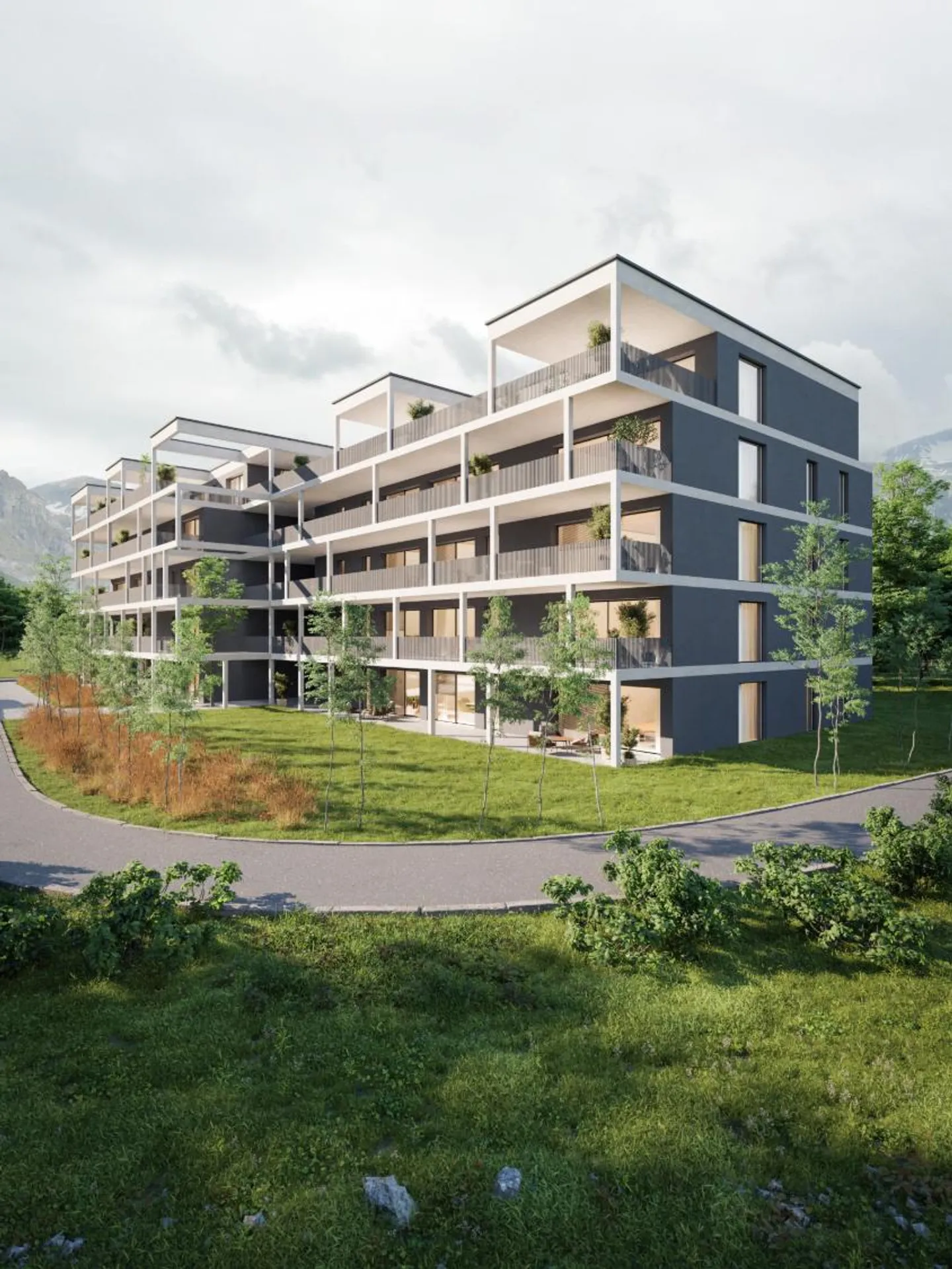 Charmant Appartement en Attique à Aproz - Photo 1 sur 5