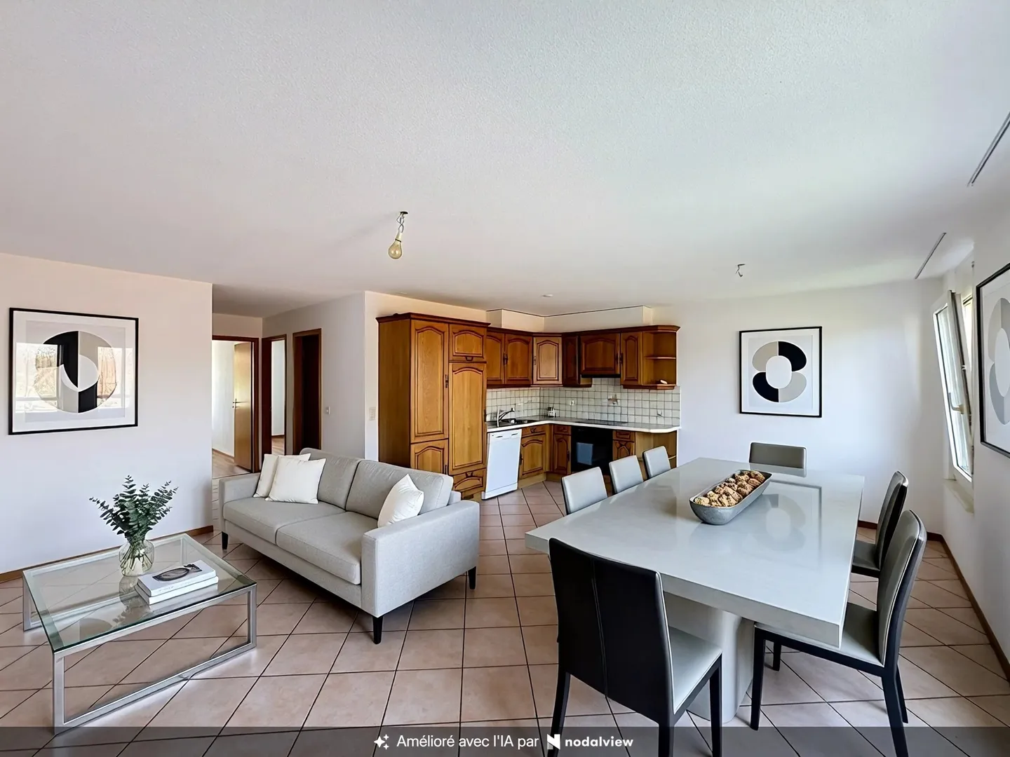 Available immediately - 3.5 room apartment with balcony in a quiet village - Photo 4 of 12