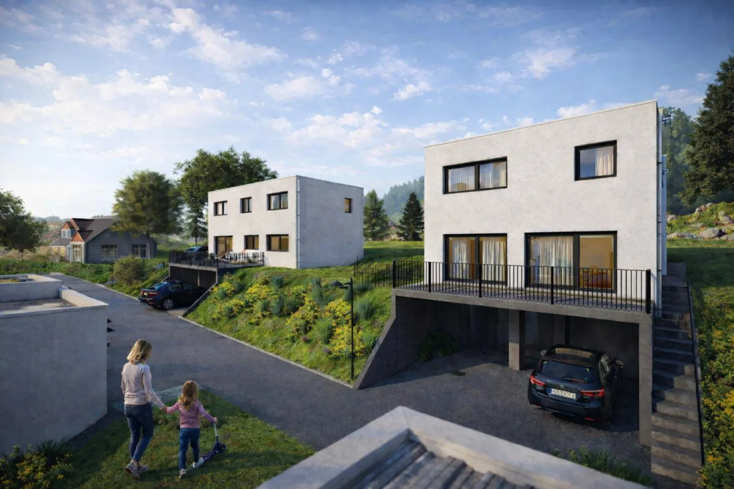 Zeitgenössische Villen in Travers - Foto 1 von 6