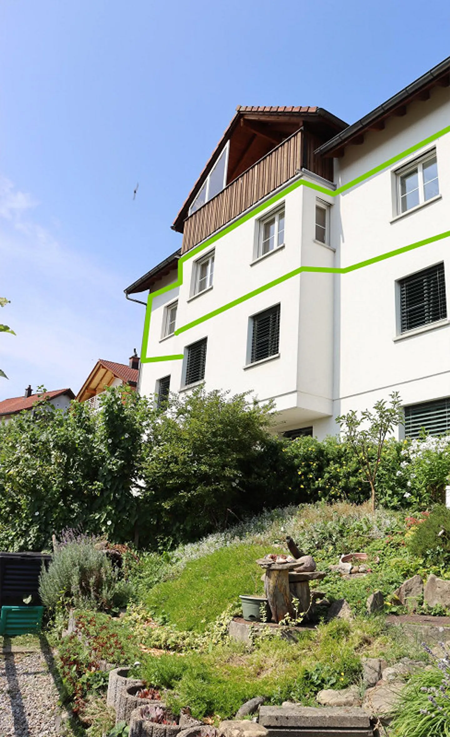 Appartement attrayant de 3,5 pièces avec garage individuel dans un emplacement ensoleillé - Photo 3 sur 18