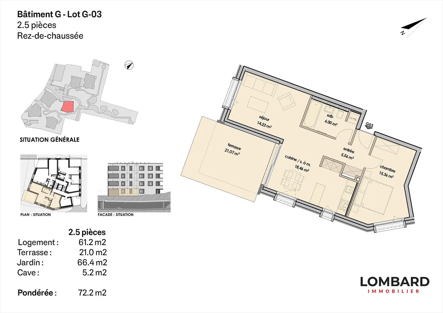 Appartement 2.5 pièces - Photo 6 sur 6