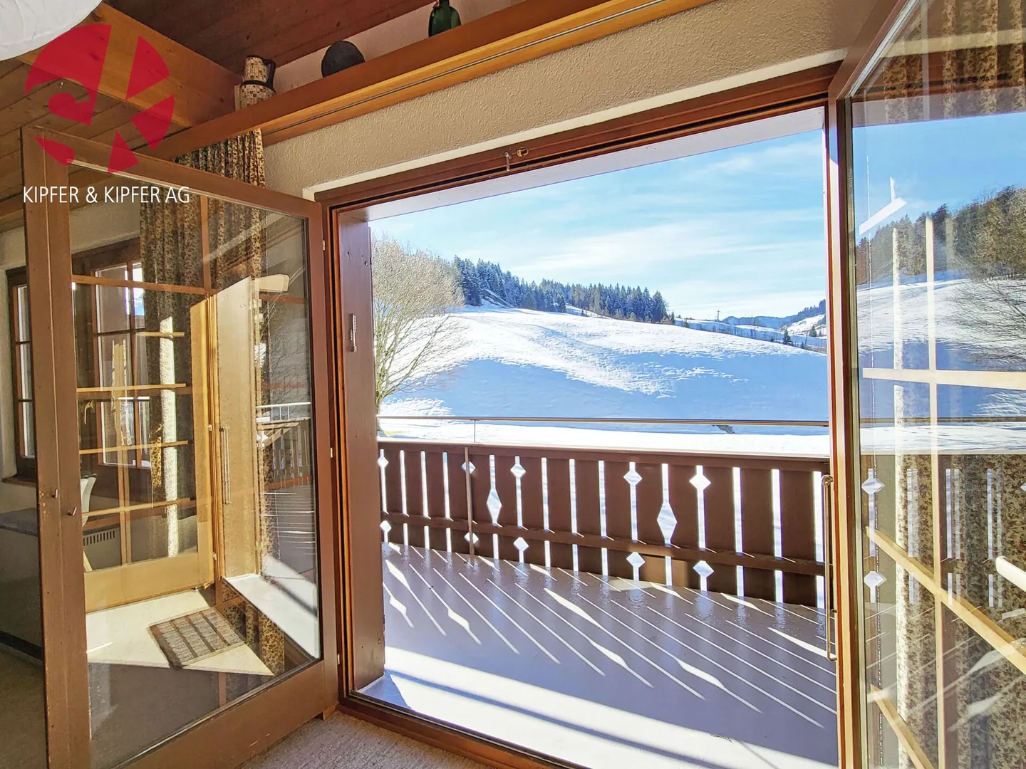 Sonnige Wohnung in Pistennähe - Foto 1 von 15