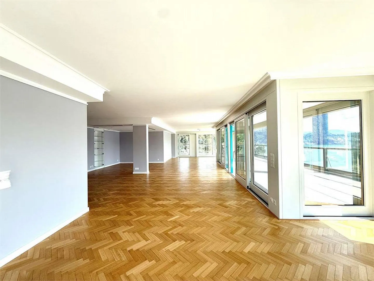 Appartamento di 6,5 locali con grande terrazzo vista lago a Lugano - Foto 5 di 13