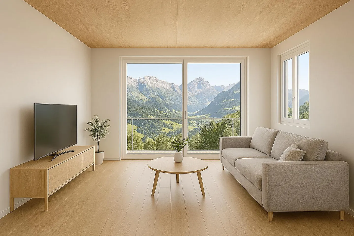 2.5 Room New Apartment with Elevator - Photo 3 of 3