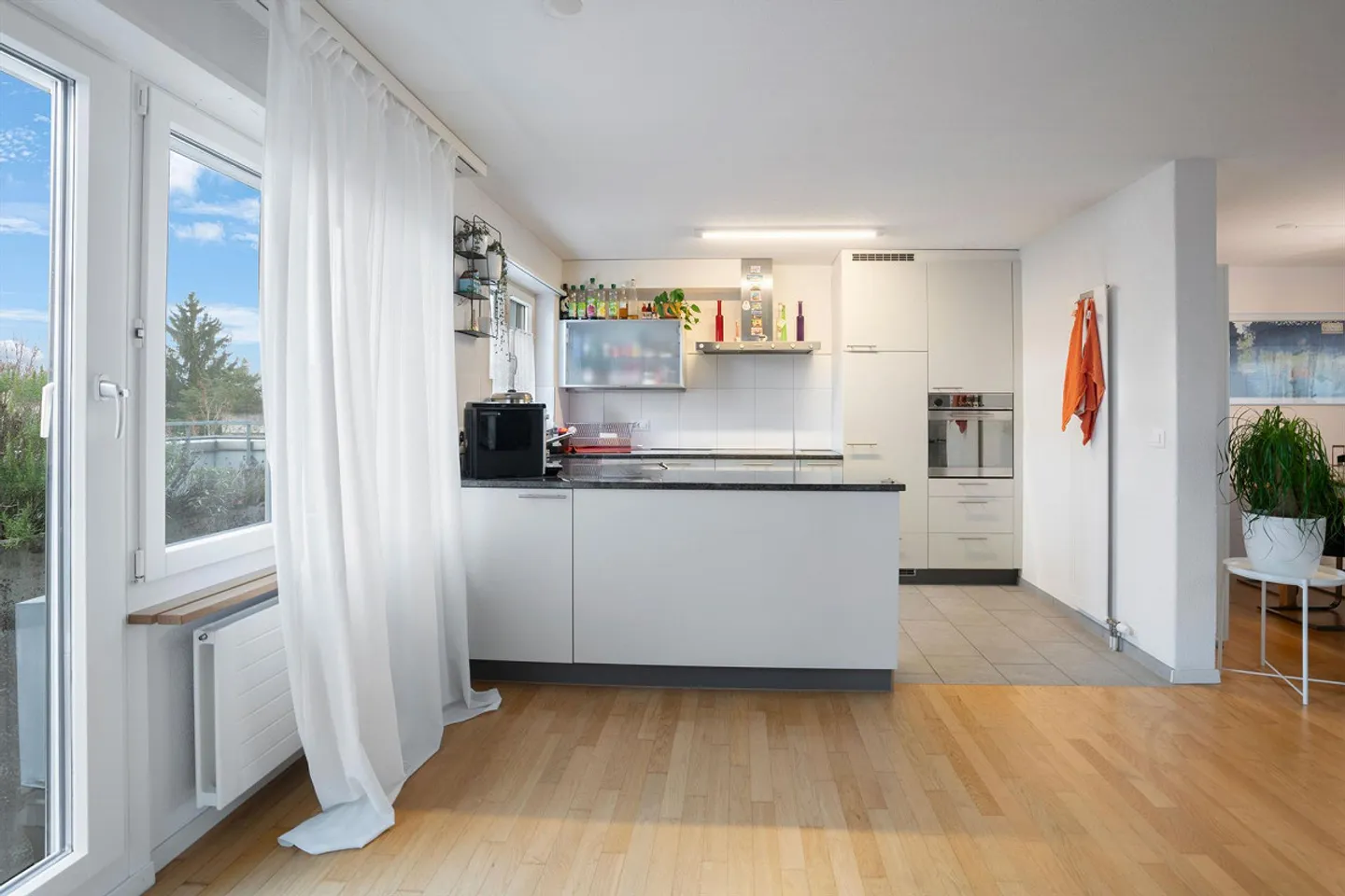 Ampio appartamento attico di 6,5 stanze con camino e loggia - Foto 2 di 15