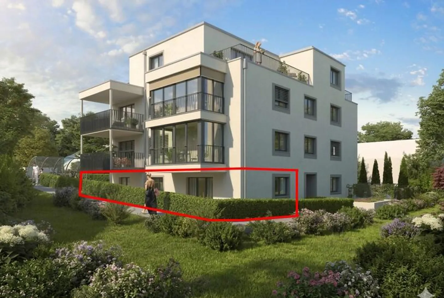 Appartamento con giardino di 3.5 locali - Foto 1 di 13