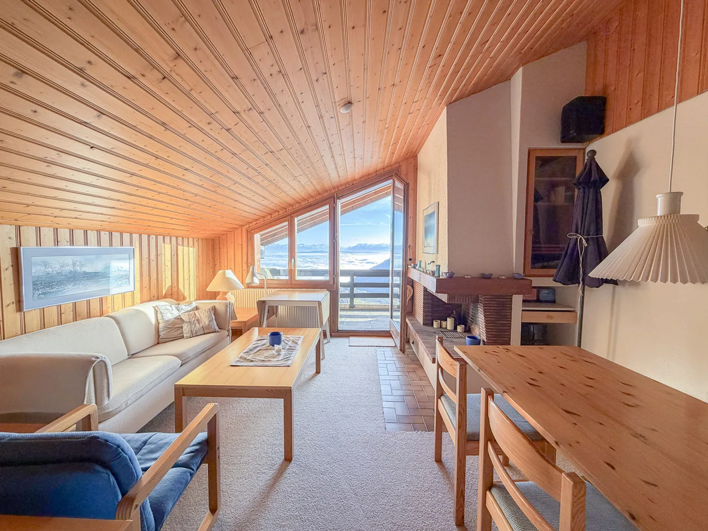 Appt PPE von 3.5 Zimmern mit Balkon - Südausrichtung und magnifique Aussicht - Foto 1 von 13