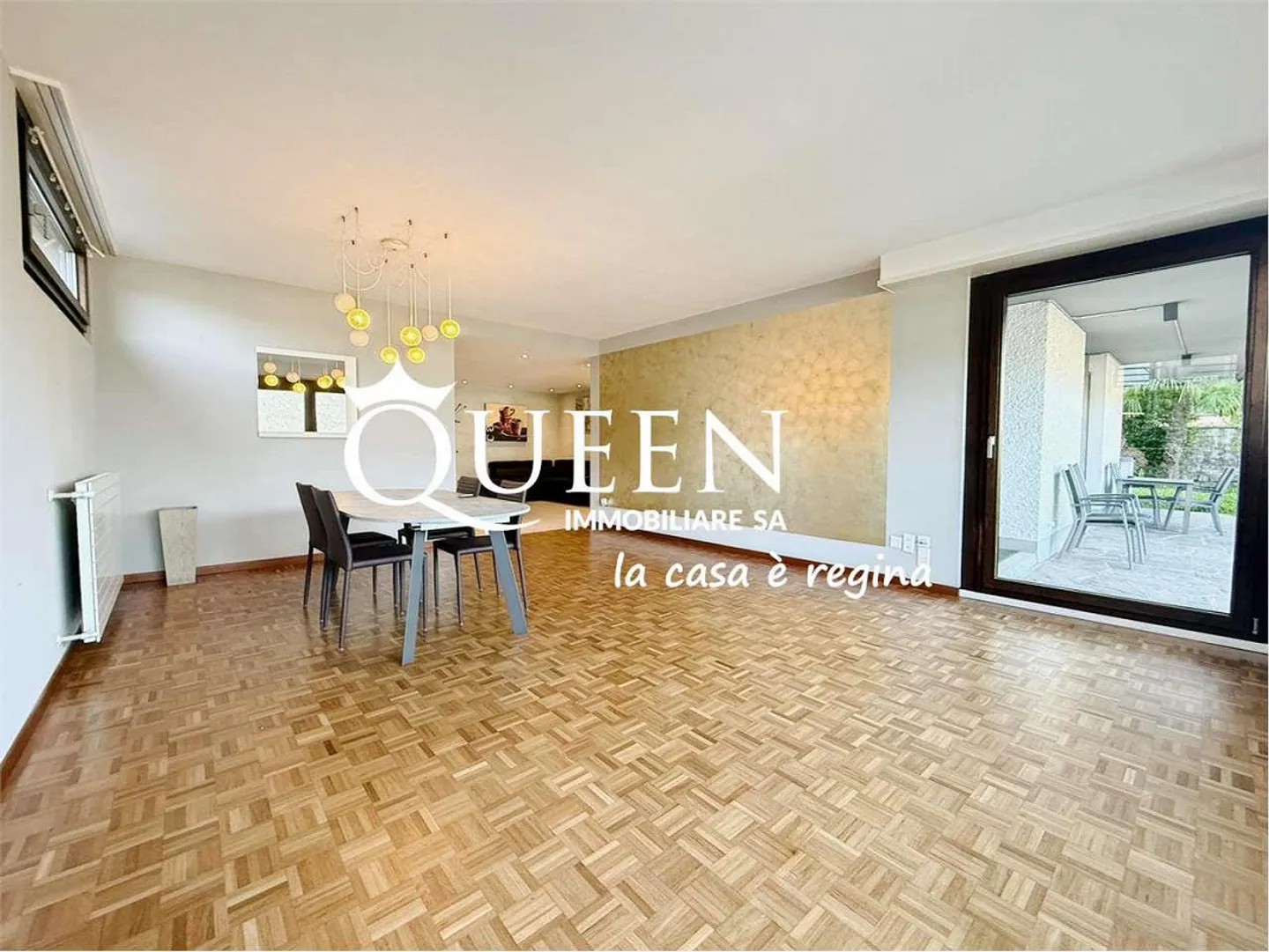 Bissone: appartamento 4.5 locali, 150 mq, vista lago, giardino, portic - Foto 6 di 13