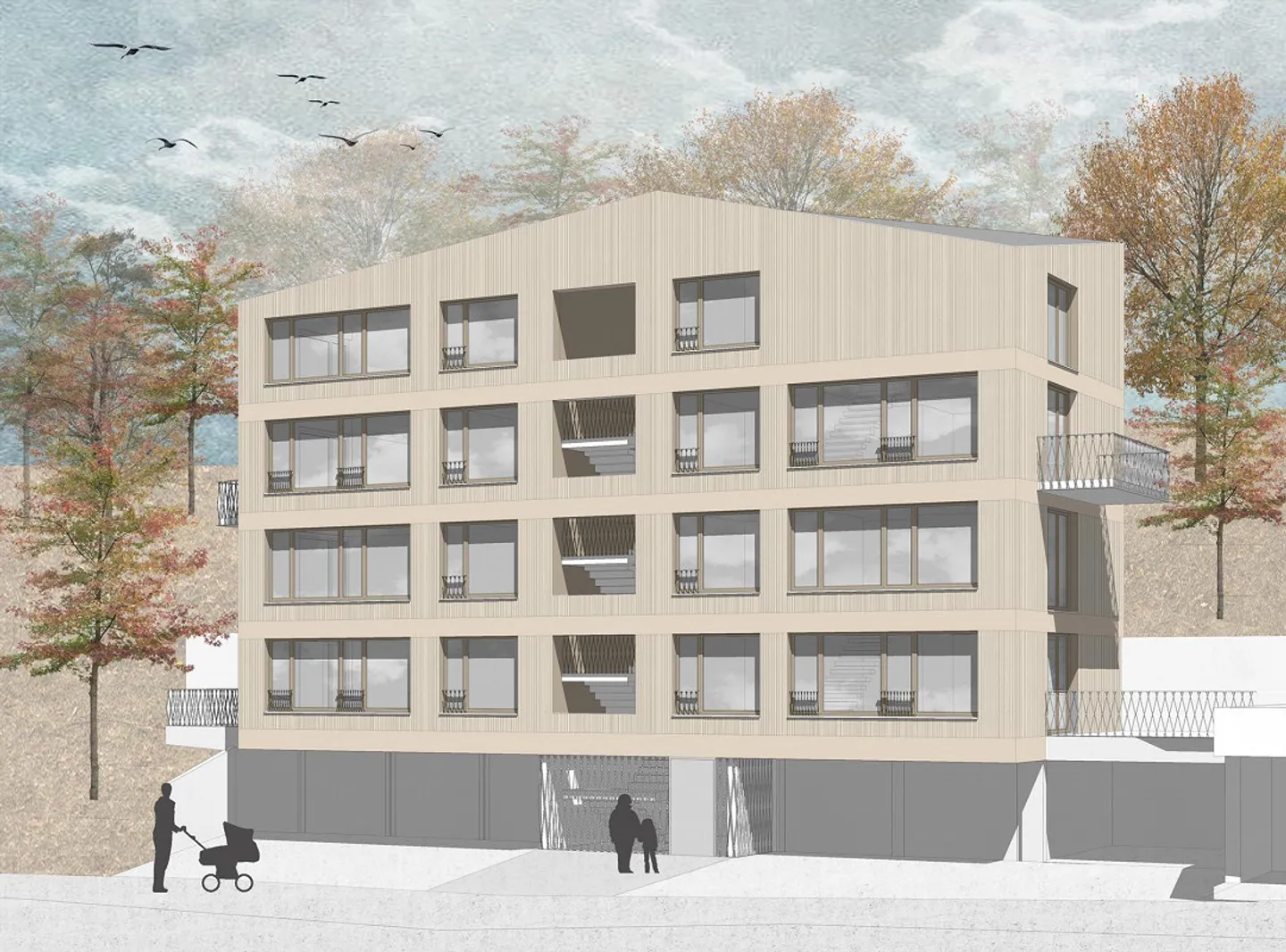 Appartamento duplex di nuova costruzione con una buona vista non ostruita - Foto 18 di 19