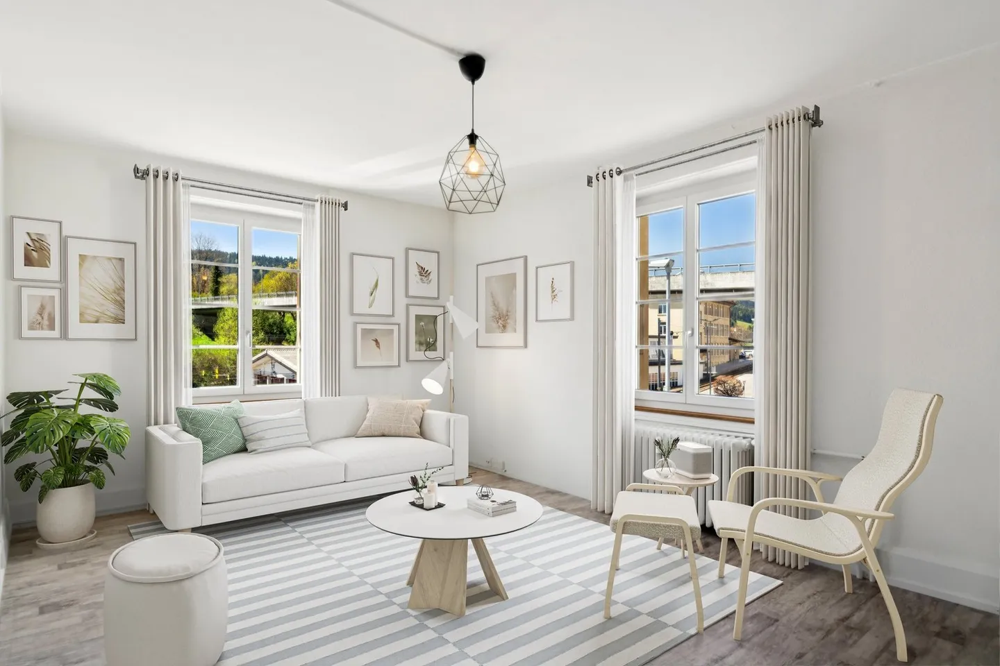 Bel appartement de 4 pièces à louer à Tramelan - Photo 2 sur 10