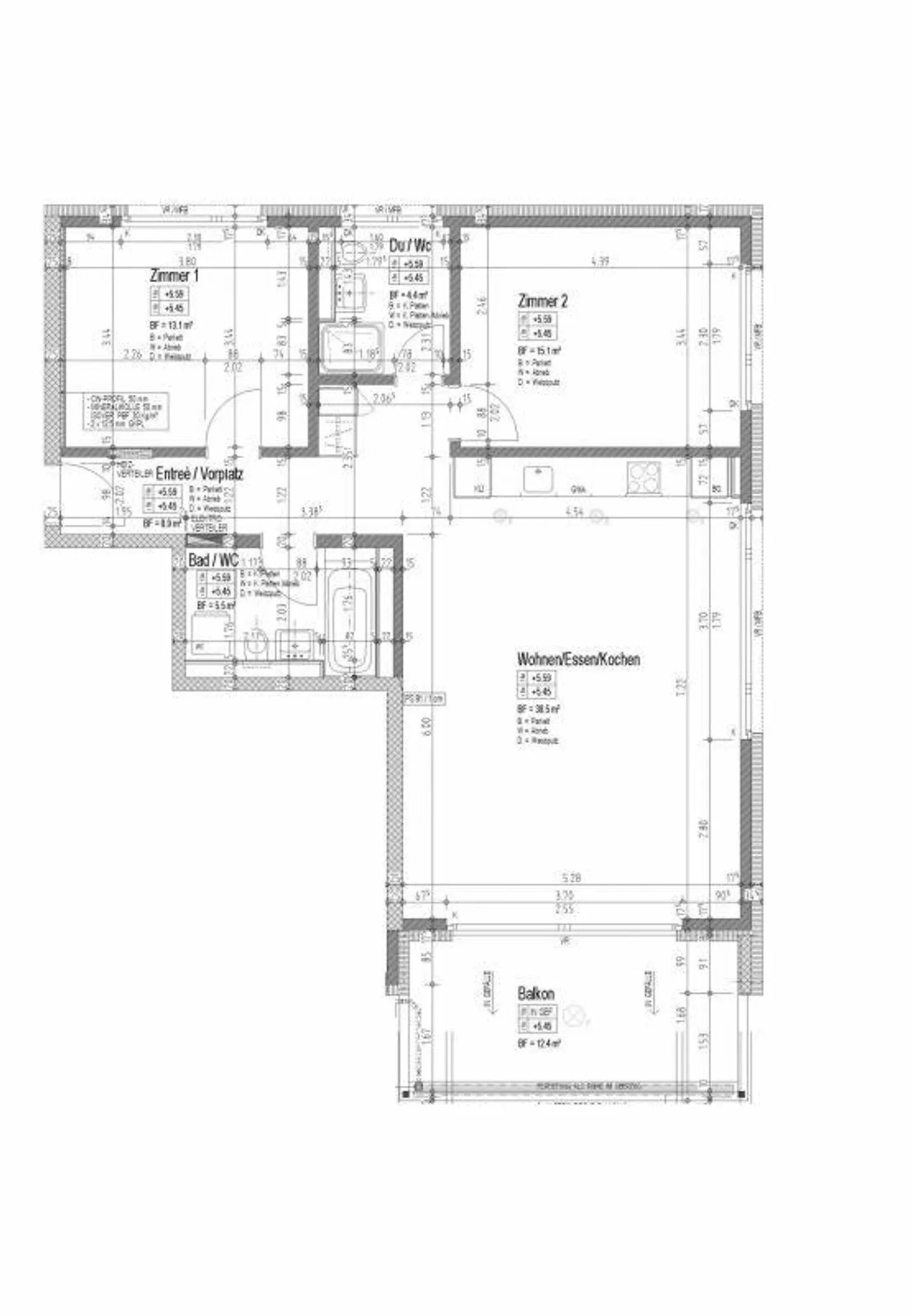 Appartamento moderno con balcone soleggiato - Foto 8 di 8