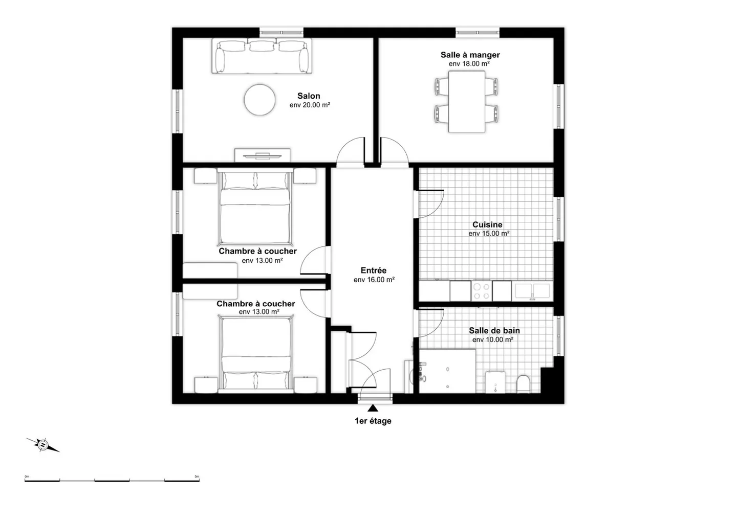 Bel appartement de 4 pièces à louer à Tramelan - Photo 10 sur 10