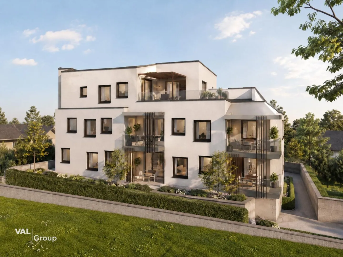 Modernes Apartment mit Balkon - Foto 2 von 10