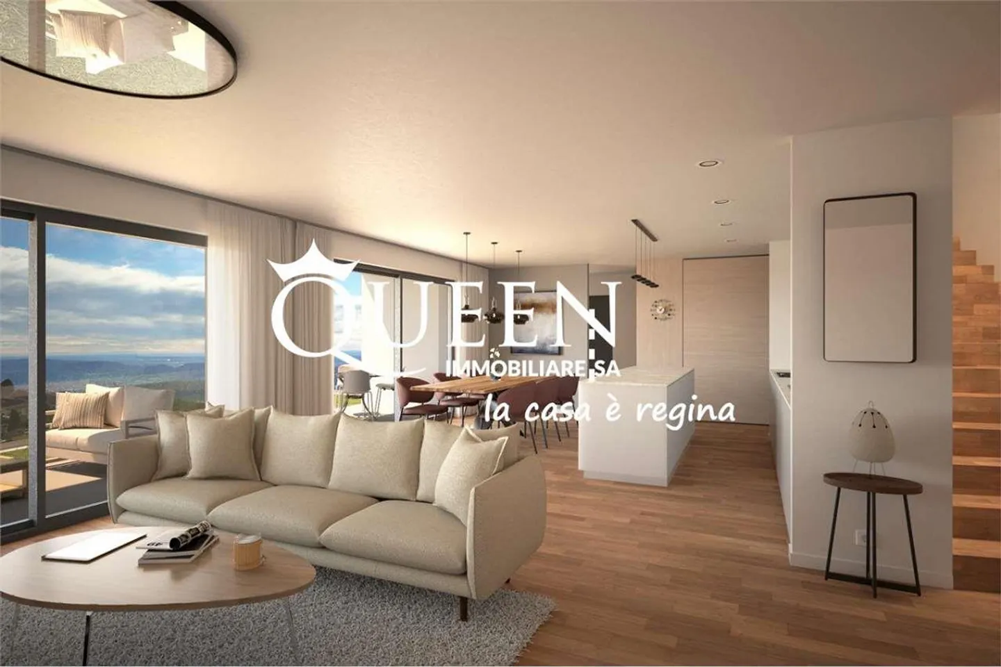 Sagno: new house project, 4.5 rooms, 245 sqm, terraces, stunning view - Photo 2 of 5