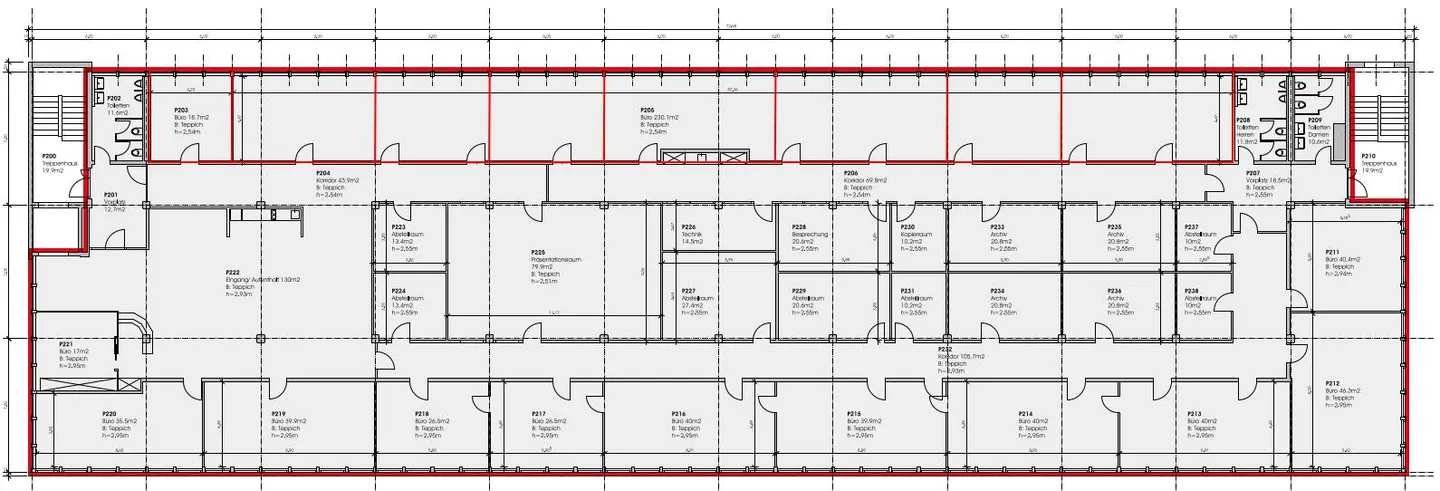 Attraktive Einzelbüros in Pratteln - 18-40 m2 | 180.- pro m2/Jahr - Foto 5 von 5