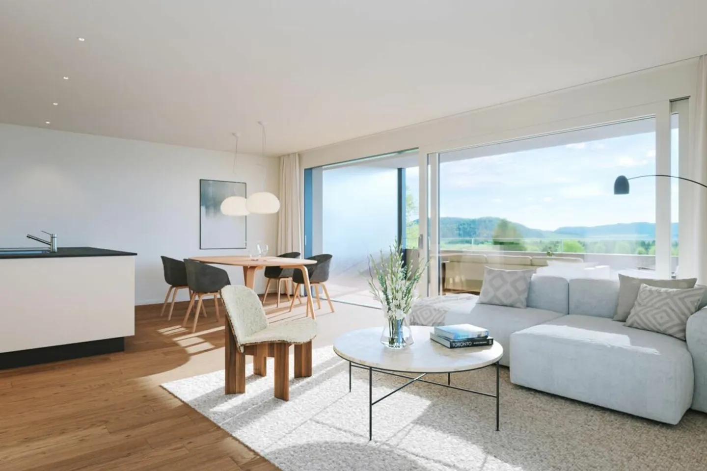 Neubauprojekt "Sonnenwiese" - 3.5 Zimmer Geschosswohnung im EG (Wohnung Nr. 3) - Foto 1 von 4