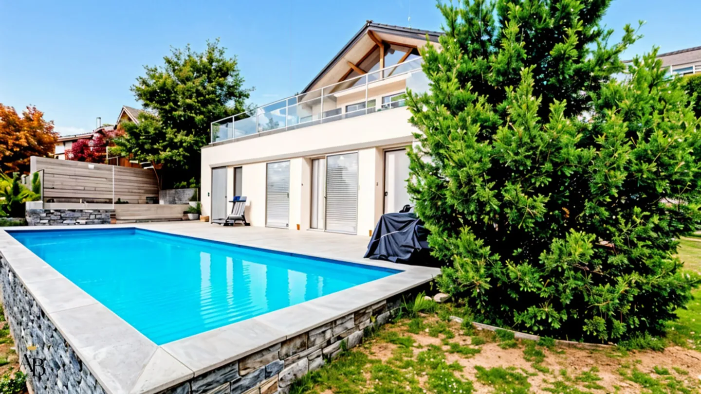 Abby Bryand Immobilien präsentiert exklusiv: Villa Bel Horizon, Arzier - Foto 1 von 9