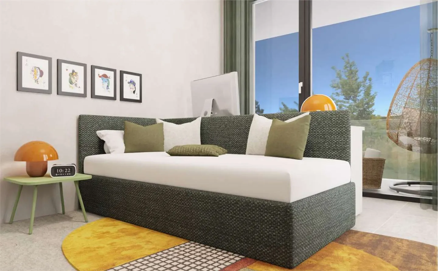 Bellinzona - Raffiniertes 3.5-Zimmer-Appartement der neuen Generation mit Doppelterrasse - Photo 9 sur 13