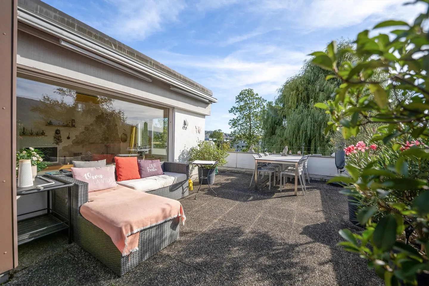 Attika mit Wintergarten und Zihl-Blick | Attique avec jardin d'hiver - Foto 4 von 26
