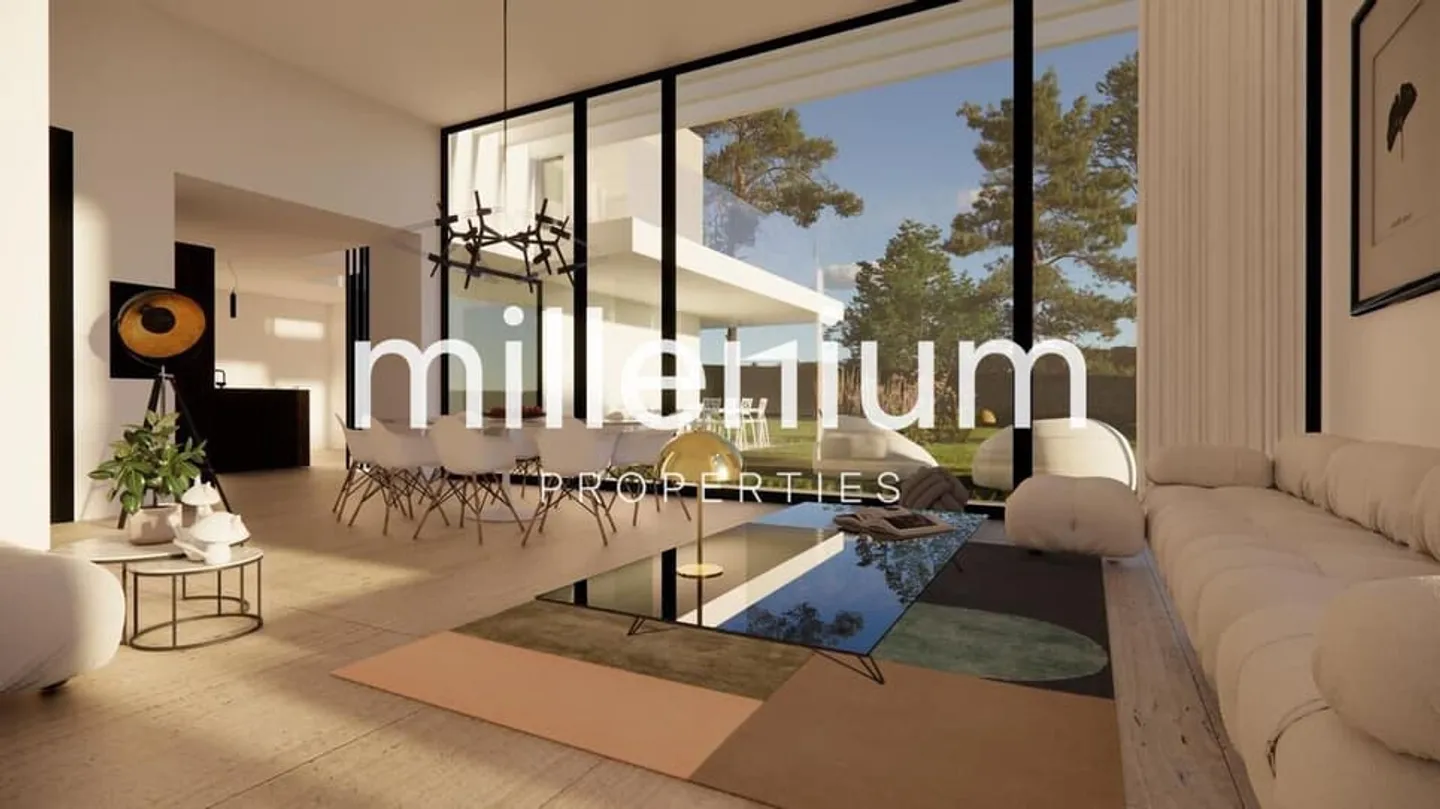 Villa contemporaine neuve à 100 m du lac à VESENAZ - Photo 2 sur 3