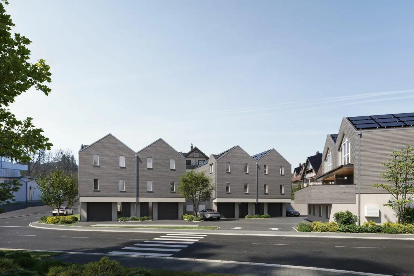 Nuova costruzione Sunnegg - 6 case unifamiliari bifamiliari da 4,5 a 5,5 stanze - Foto 4 di 6