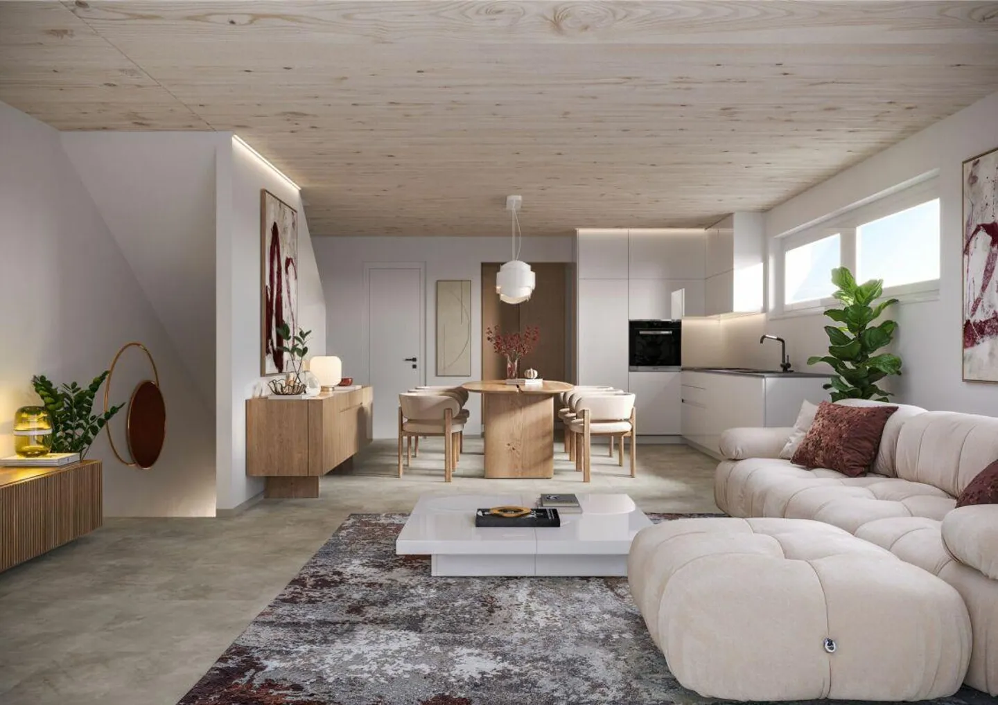 Nuova costruzione Sunnegg - 6 case unifamiliari bifamiliari da 4,5 a 5,5 stanze - Foto 1 di 6