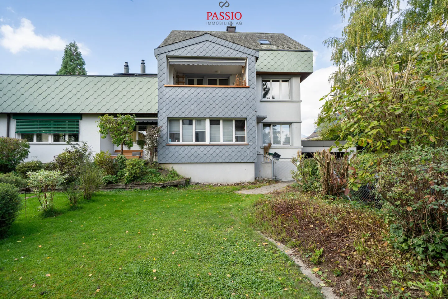 5.5-Zimmer-Doppelhaus mit 2-Zimmern-Studio, Garten &amp; 3 Parkplätzen - Foto 22 von 25