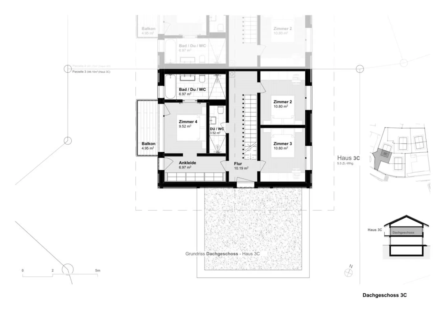5.5-Room Semi-Detached House as a High-Quality Primary Residence (3C)... - Photo 13 of 15