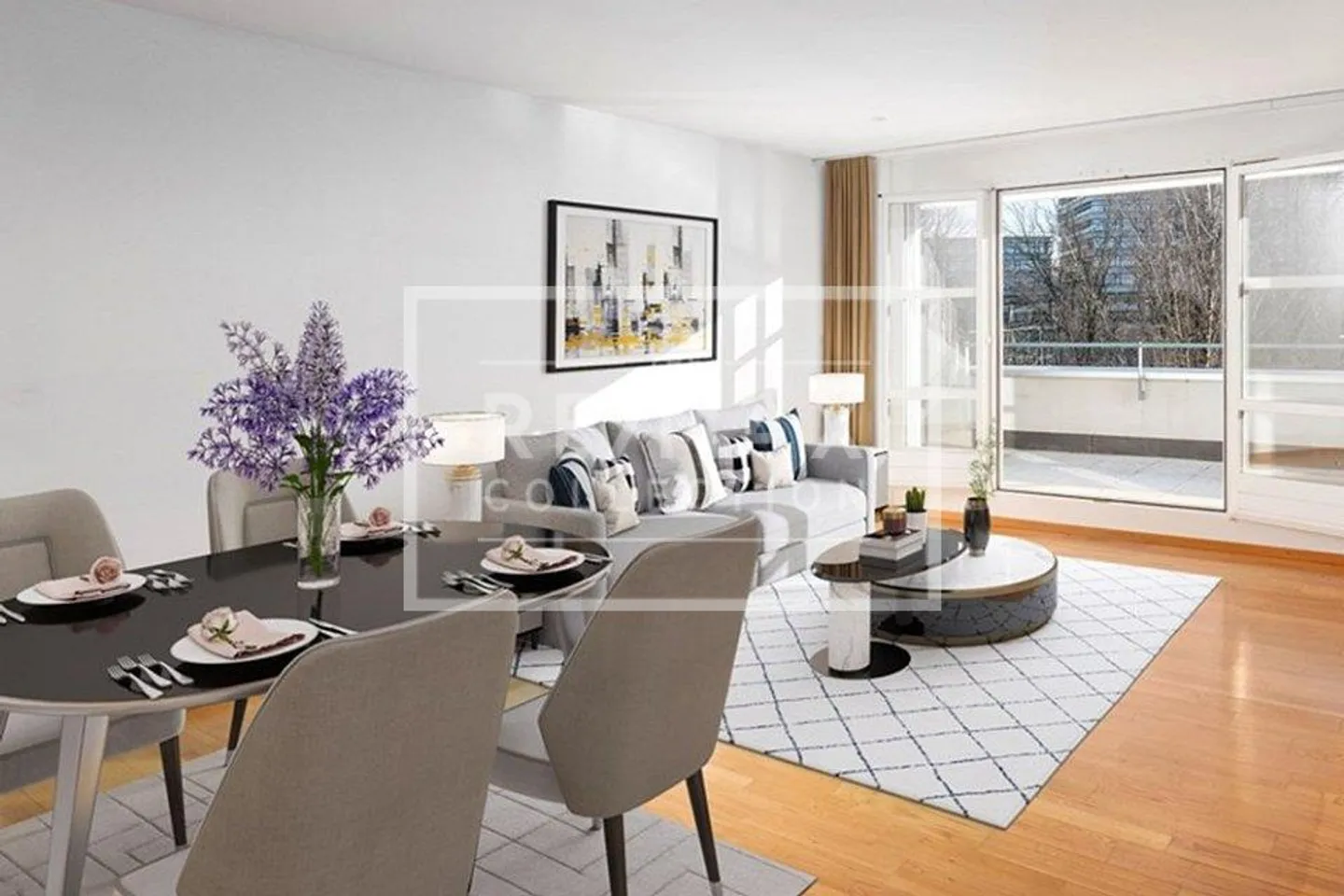 Appartement en duplex de 4,5 pièces dans une oasis résidentielle calme - sous droits de construction - Photo 1 sur 13