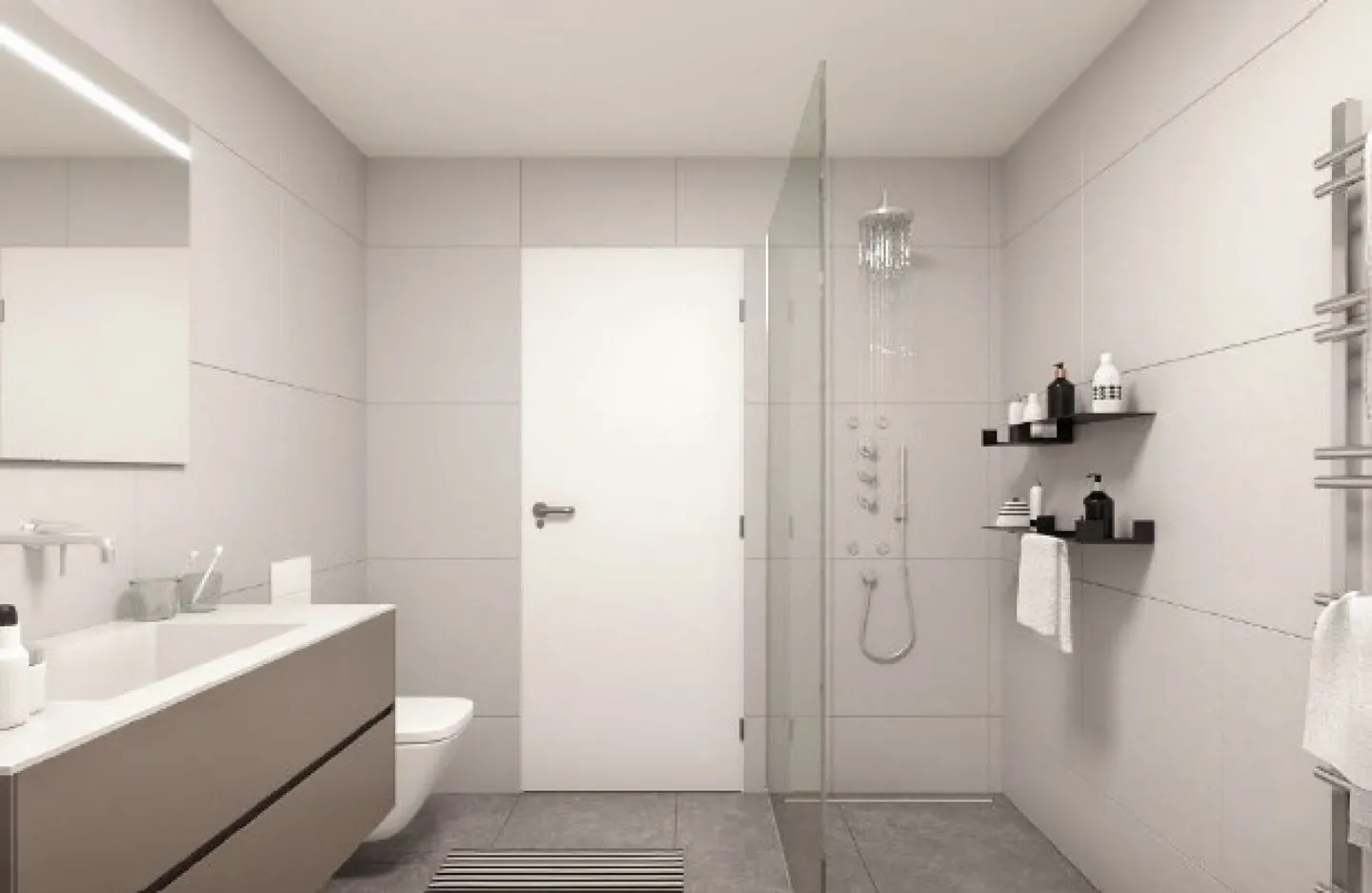 Moderne 4,5-Zimmer-Wohnung mit Balkon und atemberaubender Aussicht in Lyss - Foto 3 von 5