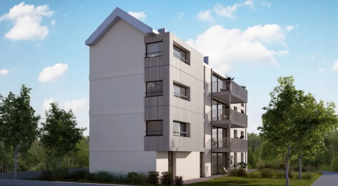 Moderne 4,5-Zimmer-Wohnung mit Balkon und atemberaubender Aussicht in Lyss - Foto 4 von 5