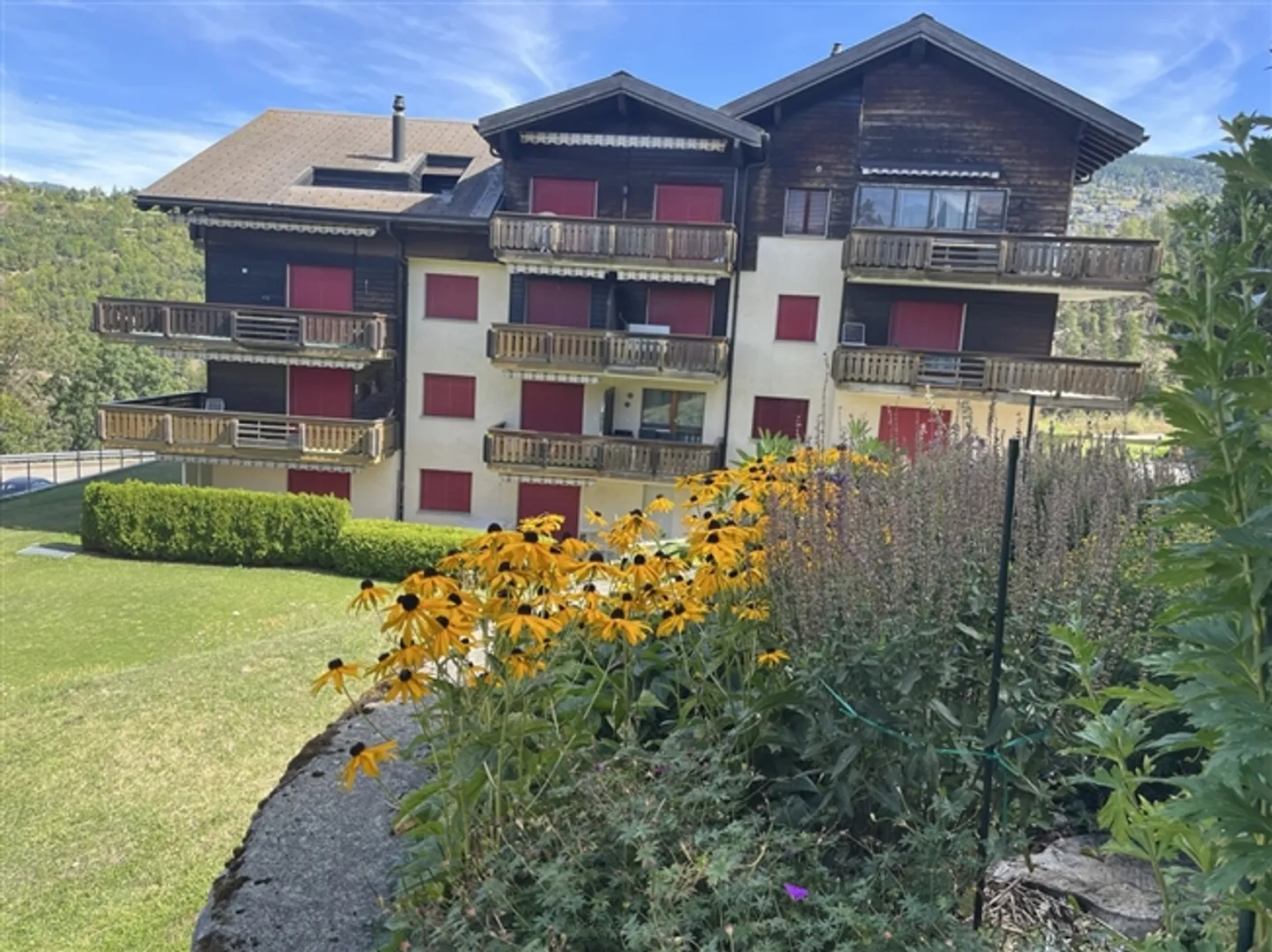 Appartamento bilocale nella casa plurifamiliare Kristall a 3944 Unterbäch/CH - Foto 1 di 9