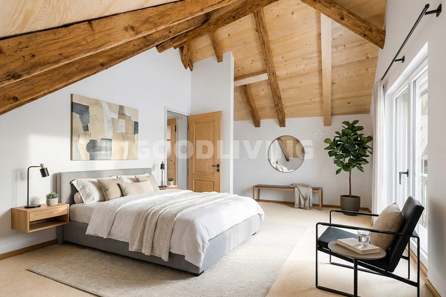 Penthouse mit Naturblick - Foto 3 von 4