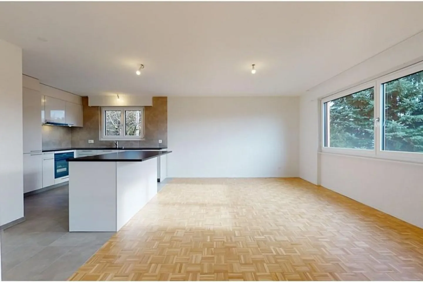 Bright 4.5-room fully renovated apartment with fireplace and balcony - Photo 6 of 8